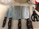 煦凜德國廚房刀具套裝組合菜刀不銹鋼全套廚具廚師專用案板切片刀砧板 【刀具套裝七件套】+3刀片切菜器 60°以上 11cm 17.8cm 曬單實(shí)拍圖