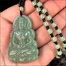 胖東來(lái)品質(zhì)珠寶和田玉項(xiàng)鏈觀音男款吊墜掛件玉石真玉觀音玉墜男款 青白玉觀音吊墜 曬單實(shí)拍圖