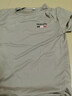 爵少（JUESHAO）夏季上班工作服耐磨耐臟短袖T恤男士衣服便宜冰絲速干半袖打底衫 【2件裝】卡其+深灰 短袖 XL 【105-120斤】 曬單實(shí)拍圖