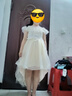 G.duck兒童生日禮服女童公主裙高端洋氣小女孩夏季連衣裙主持鋼琴演出服 2060無(wú)袖香檳色【關(guān)注含皇冠】 160 適合150-160cm年齡11-12歲 曬單實(shí)拍圖
