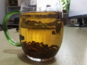 JOKO正品無鉛高硼硅耐熱玻璃杯把手水杯可微波爐喝茶杯咖啡杯簡約條紋 中號墨綠把手(簡裝)340ml1只 曬單實拍圖