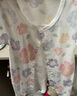 鯨魚阿唔 夏季嬰兒衣服純棉短袖連體衣女男寶寶哈衣爬爬服0-2歲嬰 小恐龍 73cm 曬單實(shí)拍圖