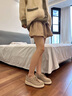 妙麗（Millies）品牌輕奢松糕厚底樂福鞋復(fù)古真皮女鞋2025夏季新款百搭休閑單鞋 米色 36 (230mm)  標(biāo)準(zhǔn)碼 曬單實拍圖