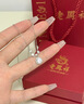 老鳳祥銀項(xiàng)鏈女2025新款吊墜生日七夕情人節(jié)禮物送女友老婆首飾品高級(jí)感 星光愛人項(xiàng)鏈【配品牌禮盒】 曬單實(shí)拍圖