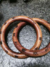 原始匠工雷擊棗木乾坤圈雷擊陰陽(yáng)環(huán)吊墜把件內(nèi)徑8cm 曬單實(shí)拍圖