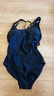 速比濤（Speedo）泳衣女靈感系列夏夜雙肩帶性感露背溫泉度假防曬連體泳衣 黑色 32 曬單實(shí)拍圖