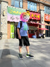 Skechers斯凱奇兒童運動(dòng)鞋男童透氣網(wǎng)鞋時(shí)尚魔術(shù)貼大童跑步鞋403748L 曬單實(shí)拍圖