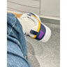 耐克（NIKE）官方男女鞋COURT BOROUGH皮面低幫運動休閑鞋 青少年學(xué)生復(fù)古板鞋 HJ3482-071/黑灰黃 36.5 【建議腳長23.5厘米】 曬單實拍圖