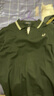 Fred Perry男士POLO衫2025夏季商務(wù)短袖重磅麥穗多彩T恤M3600 T50/深綠色 2XL 曬單實(shí)拍圖