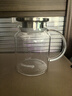 Glasslock耐熱玻璃冷水壺高硼硅家用大容量涼白開水壺泡茶果汁壺1000ml 曬單實(shí)拍圖