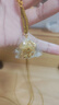 周生生黃金吊墜 足金男女款健康快樂(lè)生日禮物 不含項(xiàng)鏈91005P計(jì)價(jià)6.25克 曬單實(shí)拍圖