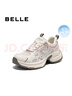 百麗（Belle）透氣網(wǎng)老爹鞋女2025春新商場同款厚底增高休閑鞋D7S1DBM5 米色 37 (235mm) 曬單實拍圖