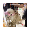 WAKYTU狗狗橫背帶狗包外出便攜包小中大型犬背狗神器寵物單肩斜挎包 棕M 曬單實(shí)拍圖