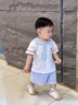 泰蘭尼斯童鞋夏季新款學(xué)步鞋男童包頭防踢涼鞋女童防滑軟底透氣鞋機(jī)能鞋 白/杏色 21 內(nèi)長(zhǎng)14.0適合腳長(zhǎng)13.3~13.7 曬單實(shí)拍圖