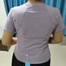 徽格兒運動(dòng)上衣女2025高級感新款后口袋可放手機速干衣跑步健身短袖t恤 米白短袖【后口袋網(wǎng)孔速干透氣】 XL 曬單實(shí)拍圖
