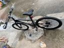 梅隆  MELONE梅隆山地自行車越野變速公路車青少年學(xué)生單車減震輕便單車 SR370-曜夜黑 26英寸 27速 曬單實(shí)拍圖