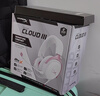 極度未知（HYPERX）颶風2颶風3二代三代cloud系列 電競游戲耳機頭戴式有線無線電腦fps吃雞ps5專用飆風耳麥降噪麥克風 【颶風3有線】全新升級丨DTS空間音效丨霧光粉 曬單實拍圖
