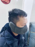 JEEP男士騎行面罩冬季保暖耳套加絨加厚戶外防風騎車護耳口罩二合一 深灰色【保暖透氣  護臉護耳】 曬單實拍圖