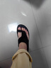 AREA人字拖男士高端夏季新款潮感夾趾腳真皮拖鞋外穿防滑沙灘鞋 黑色T062[普通底] 38 曬單實(shí)拍圖
