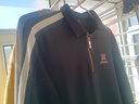 皮爾卡丹（pierre cardin）衛衣男士春秋季韓版修身潮牌翻領(lǐng)長(cháng)袖t恤加厚帥氣內搭打底衫上衣 黑色 XL 130-145斤 曬單實(shí)拍圖
