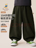 Classic Teddy精典泰迪男童褲子兒童燈籠褲中童裝秋季燈芯絨休閑長褲 軍綠  120 曬單實(shí)拍圖