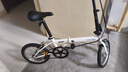 大行（DAHON）折疊自行車16英寸YUKI超輕迷你便攜男女式通勤單車KT610 白色  曬單實(shí)拍圖