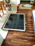 希凱德單晶100w太陽能電池板太陽能板家用光伏發(fā)電板12V蓄電池戶外充電 18V250W（1380*990MM）充12V電池 曬單實(shí)拍圖