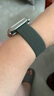 CangHua 蘋(píng)果手表iwatch s10表帶 apple watch ultra2尼龍編織彈力腕帶S9/S8/S7/6/5/SE回環(huán)表帶·橄欖綠 曬單實(shí)拍圖