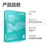 得力（deli）薄荷海A4打印紙 70g克500張*5包一箱 雙面復(fù)印紙 高性價比草稿紙 整箱2500張ZF662【人氣新品】 曬單實(shí)拍圖