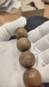 月印百川 綠檀木手串 男女款檀香木佛珠念珠單圈文玩手鏈 約20mm 曬單實(shí)拍圖