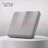 皮爾卡丹（pierrecardin）坐墊 人體工學記憶棉辦公坐墊痔瘡墊椅墊久坐神器學生屁股墊子灰 曬單實拍圖
