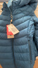 坦博爾輕薄羽絨服女寬松可脫卸帽女士輕薄羽絨外套TD216236 古韻藍 170  曬單實(shí)拍圖