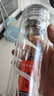 【雙層加厚摔不碎】高檔雙層水晶玻璃杯過濾泡茶鋼化玻璃防摔保溫 【加厚防爆升級雙層隔熱】450AA 曬單實(shí)拍圖