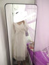 LANWEIFEILEI女裝春秋套裝女新款防嗮襯衫女顯瘦遮肉吊帶連衣裙兩 杏色上衣+杏色吊帶連衣裙 【兩】 L 【建議100-120斤】 曬單實(shí)拍圖