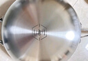 愛仕達(dá)（ASD）炒鍋炒菜鍋304不銹鋼無涂層家用炒鍋32cm燃?xì)怆姶艩t通用TV1332 曬單實拍圖