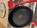 特福（Tefal）平底鍋家用牛排不粘煎鍋少油煙有鈦煎餅鍋電磁爐燃?xì)庠钔ㄓ?4cm 曬單實拍圖