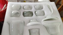 高茗羊脂玉瓷琉璃功夫茶具套裝2024新款輕奢高檔家用精品高端茶杯一套 綠玉套裝【簡(jiǎn)裝禮盒】 9頭 曬單實(shí)拍圖