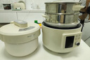 韓派新款三格內膽電壓力鍋鴛鴦鍋家用高壓雙膽電飯煲大容量多功能智能高壓力鍋電飯煲鴛鴦膽火鍋壓力鍋 升級款【陶瓷釉三格膽+陶瓷釉不沾膽+雙蓋】 5L 曬單實(shí)拍圖
