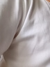 百葉辰白小t三代夏季三防t恤男水云棉體恤短袖男白色純棉t恤男100%修身 一件裝【白色】 XL120-140斤 曬單實(shí)拍圖