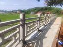 世騰水泥仿木護(hù)欄景區(qū)河道鋼筋混凝土仿木紋欄桿戶外池塘園林防護(hù)圍欄 常規(guī)款定做 曬單實(shí)拍圖