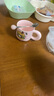 可愛fufu生日蛋糕馬克杯帶蓋勺陶瓷杯送女生高顏值有意義生日禮物 漢堡生日蛋糕杯+勺 1個 350ml 曬單實拍圖