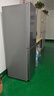美的（Midea）182升雙開門小型兩門家用家電租房宿舍辦公小戶型節(jié)能低噪省電小冰箱BCD-182M國家補(bǔ)貼 182灰色 曬單實(shí)拍圖
