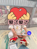 kids.ing【網(wǎng)面透氣學(xué)步鞋】男女寶寶春夏1-3歲嬰兒鞋 紅色 20  曬單實(shí)拍圖
