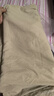 班尼路褲子夏季女裝新款寬松休閑闊腿褲女孩潮流氣質(zhì)褲裙潮流百搭1.2 淺卡其-純色 【抗皺設(shè)計】 L 曬單實拍圖