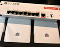 華三（H3C）全屋wifi6路由器千兆雙頻3000M 企業(yè)無線AP面板 ac+ap1拖4套裝AP3000L-U*4+AC1109L-P-U 曬單實(shí)拍圖