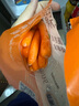 東方甄選水果胡蘿卜手指胡蘿卜當季新鮮蔬菜即食小零食蘿卜 76g*6袋*1箱 曬單實拍圖