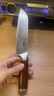 十八子作精美刻紋圖案刀具 飛霞流年菜刀多用刀SL2369-C【精美禮盒裝】 曬單實(shí)拍圖