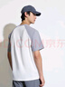 Gap【情人節(jié)】男女裝夏季撞色插肩袖logo圓領(lǐng)短袖T恤寬松上衣463174 白色 XL (180/100A)亞洲尺碼 曬單實(shí)拍圖