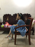 巴拉巴拉女童裙子兒童連衣裙2024夏裝中大童牛仔裙甜美泡泡袖208224111035 曬單實(shí)拍圖