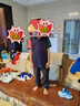 純一良品（CUNYI）童裝男童POLO衫兒童短袖T恤夏裝新款中大童后背吸睛印花上衣 藏青 140 cm 曬單實(shí)拍圖